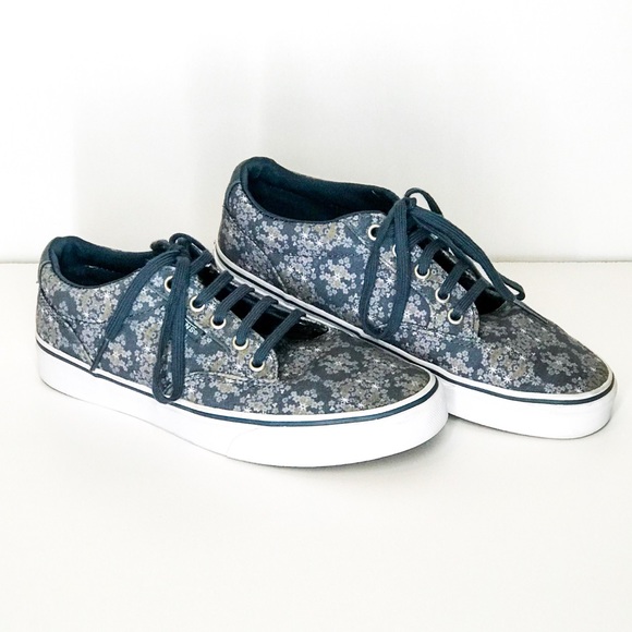 vans floral print shoes